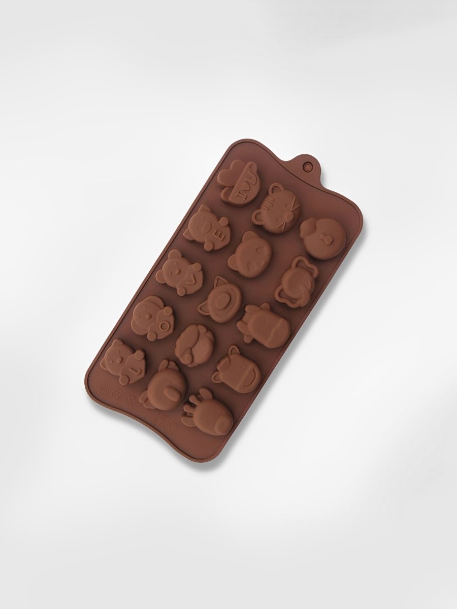 Moule à chocolats en silicone  Safari