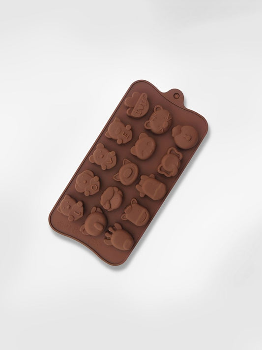 Moule à chocolats en silicone  Safari