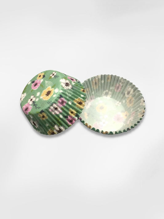 Moule à cupcake  Petites Fleurs (x50)