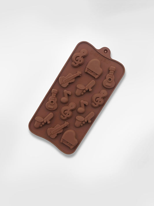 Moule à chocolats en silicone  Notes de Douceur