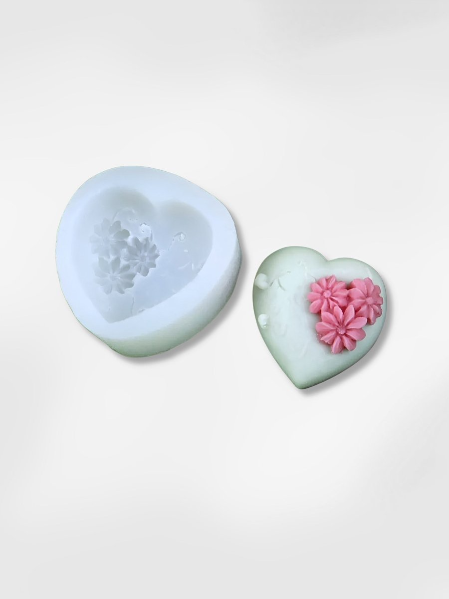 Moule coeur en silicone  Petits Coeurs