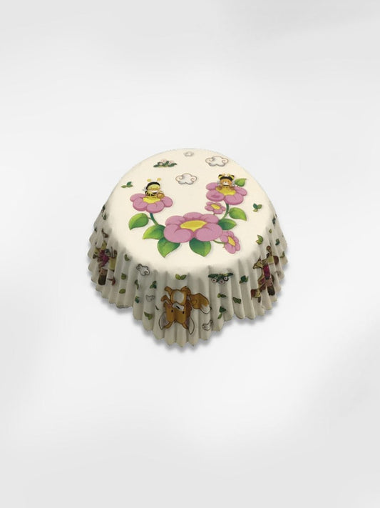 Moule à cupcake  Fleurs de Délice (x50)