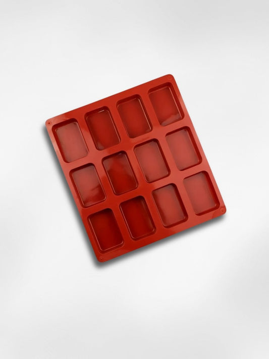 Moule à brownie en silicone  Briquette