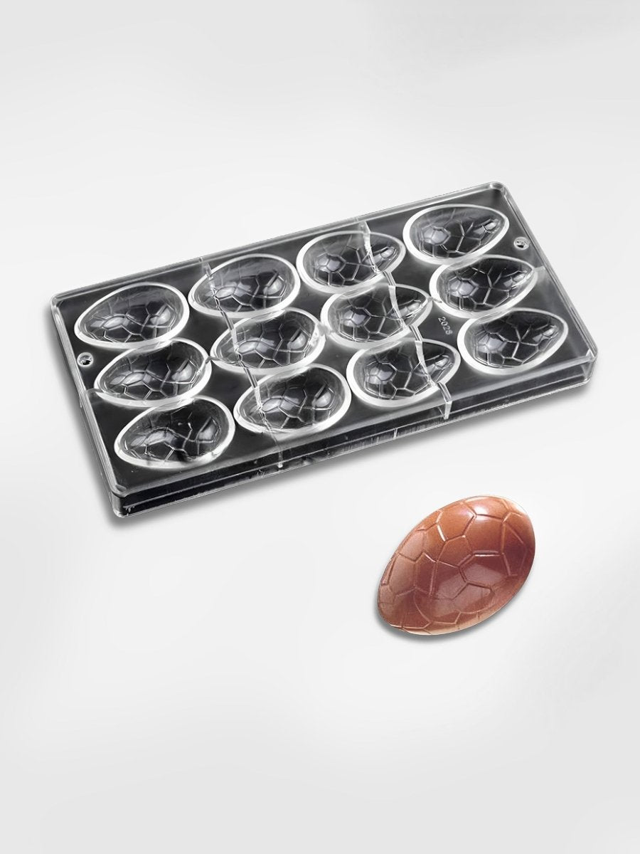 Moule à oeuf en chocolat en polycarbonate  Tendresse en Chocolat
