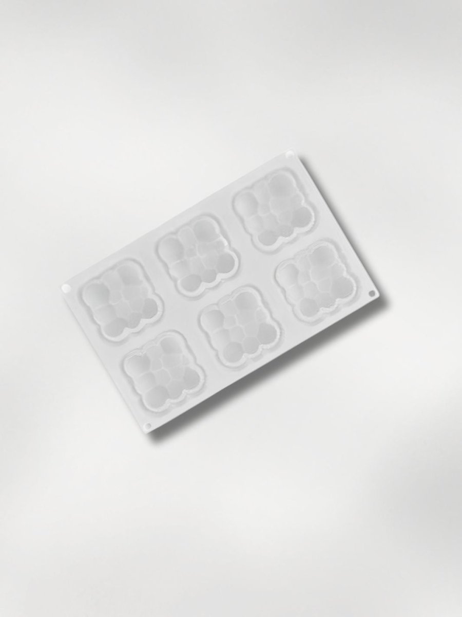 Moule à entremets individuel en silicone  Nuages Mousseux