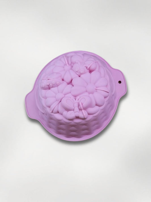 Moule à entremets en silicone Nature Violette