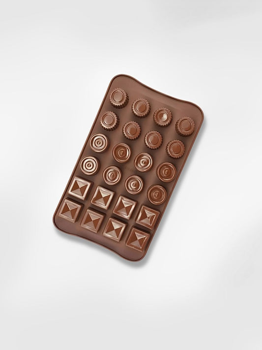 Moule à chocolats en silicone  Trésors Pralinés