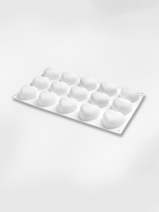 Moule coeur en silicone  Tendre Frisson